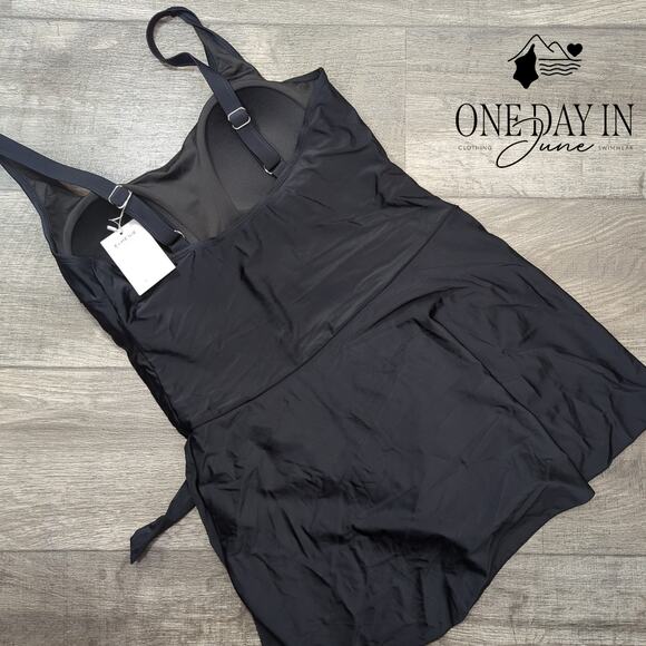 Eomenie Swimdress One Piece Swimsuit Size XL - Picture 8 of 8